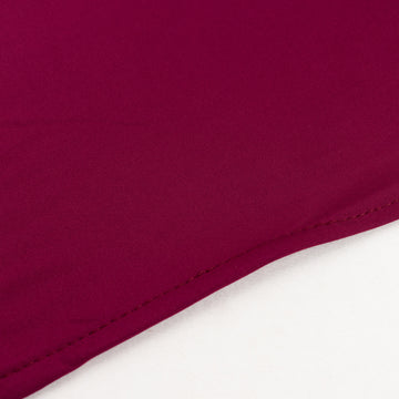 Functional and Elegant Burgundy Spandex Fabric