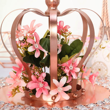 Enhance Your Event Decor with Rose Gold Elegance