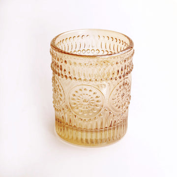 Enhance Your Event Decor with Amber Gold Votive Tealight Holders