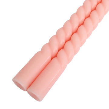 Enhance Your Special Occasions with Blush Premium Spiral Long Burn Wick Taper Candles