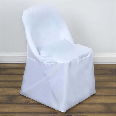 White chair cover for events and décor