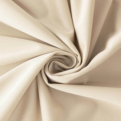 Beige fabric texture in a twisted arrangement.