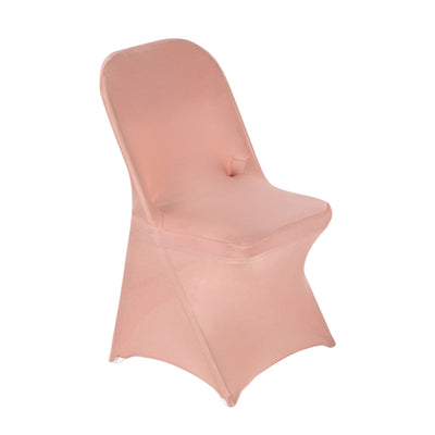 Pink chair with a modern design and smooth contours.