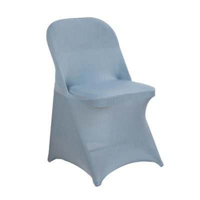Blue fabric chair on a plain background
