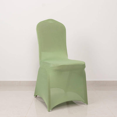 Green transparent chair on a plain background