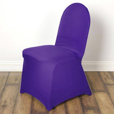 Purple chair cover for events and parties
