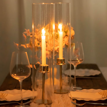Protect and Enhance Your Candles with Clear Glass Candle Shades