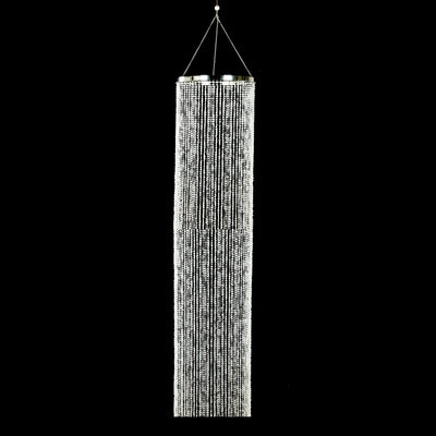Crystal bead curtain hanging decor for elegant home accents.