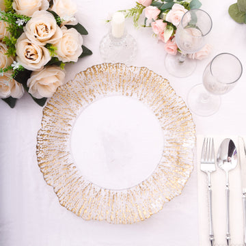 Elevate Your Table Decor with Clear Plastic Charger Plates