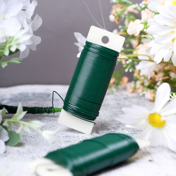 Green Floral Wire for Versatile Craft Projects