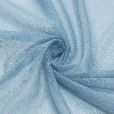 Light blue sheer fabric texture with soft spiral folds#whtbkgd