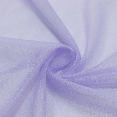 Lavender sheer fabric close-up with soft swirling folds#whtbkgd