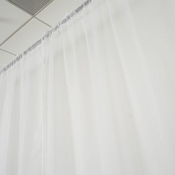Augment Your Home Decor with Ivory Sheer Organza Curtains