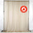 Flame retardant curtain on a studio backdrop