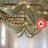 Flame-retardant drapery with string lights in a decorated venue.