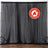 Flame retardant curtain backdrop for events and photography.