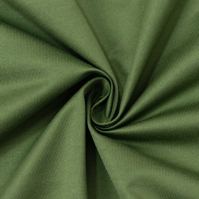 Olive green ribbed fabric texture with twisted folds#whtbkgd