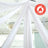 Flame-retardant white fabric drapes in a bright indoor space.