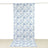 Blue floral patterned fabric backdrop for photography
