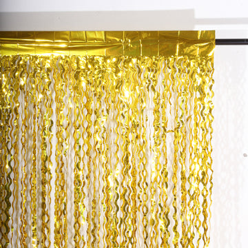 Create Memorable Moments with the Curly Foil Fringe Photo Booth Curtain