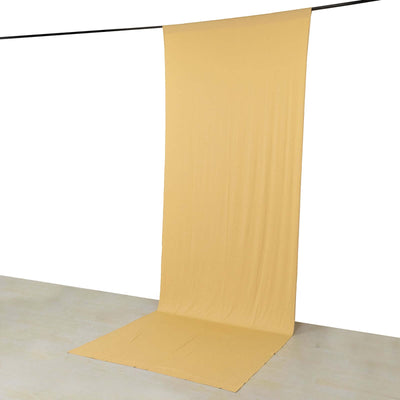 Yellow fabric backdrop for photography and staging