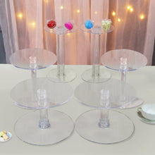 Cupcake Dessert Holder Display Acrylic Clear Cake Pedestal Stand Set 7 Tier