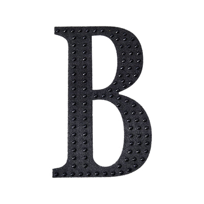 Black textured letter "B" on a plain white background.