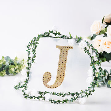Create Stunning Gold Decorations with J Letter Stickers
