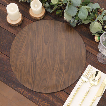 Elevate Your Dining Experience with Brown Paper Placemats