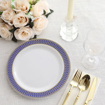 Convenience Meets Elegance with White Plastic Dessert Plates
