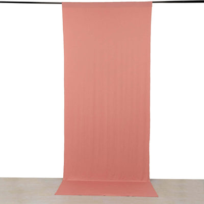 Peach fabric backdrop for photography or events