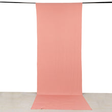 Dusty Rose 4-Way Stretch Spandex Drapery Panel with Rod Pockets, Photography Backdrop Curtain - 5ftx