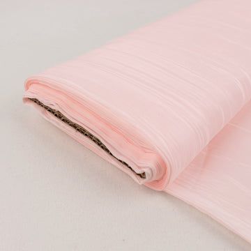 Add a Touch of Luxury to Your Event Decor with Blush Taffeta Fabric