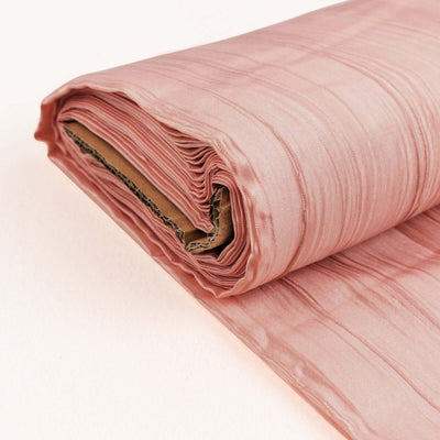 Rose pink fabric roll with a textured finish.