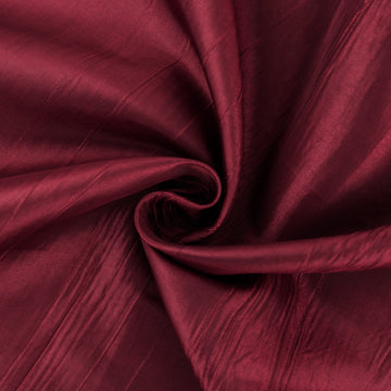 Unleash Your Imagination with Burgundy Taffeta Fabric