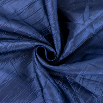 Unleash Creativity with Navy Blue Taffeta Fabric by the Yard