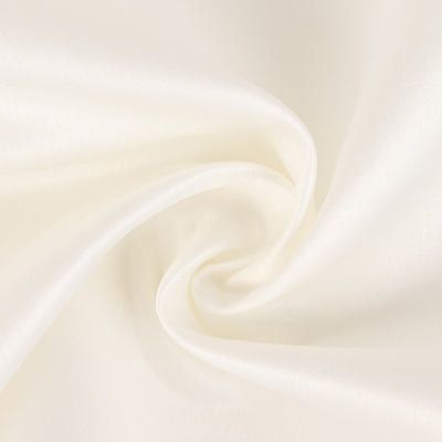 Soft white fabric with smooth texture and gentle drape.
