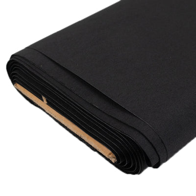 Black fabric roll for sewing and crafting projects