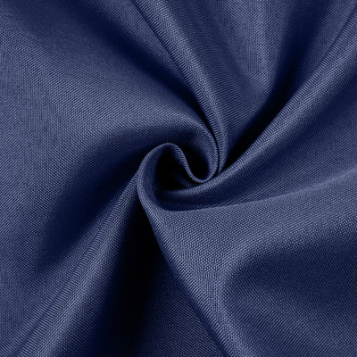 Navy blue fabric texture close-up for textile applications.