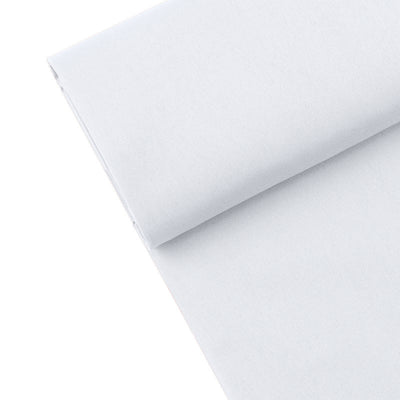 Light blue fabric roll on a white background.