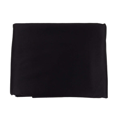 Black fabric roll, ideal for sewing and crafting projects.