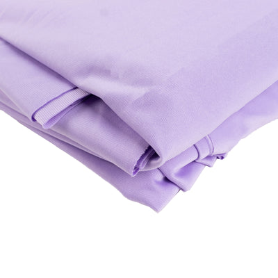 Lavender fabric folded neatly for sewing or crafting projects.