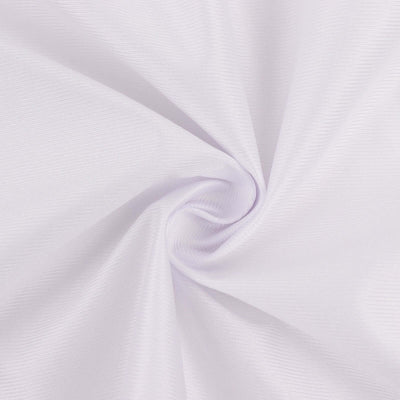 White textured fabric swirl close-up for fashion or sewing projects.