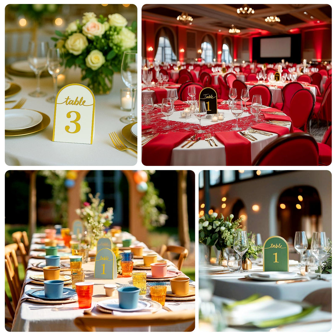 Disposable Table Numbers 25pk 7