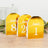 Gold table numbers 1, 2, and 8 for event decor
