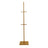 Gold metal display stand on a plain background. #whtbkgd