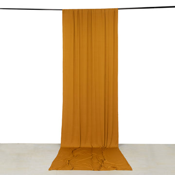 <strong>Elegant Gold Spandex Drapery Panel</strong>
