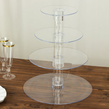 <strong>Modern Tiered Acrylic Display Stand</strong>