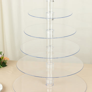 Clear Cupcake Display Stand