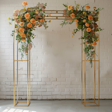 Gold Wedding Arch - Perfect for Professional and Home Use